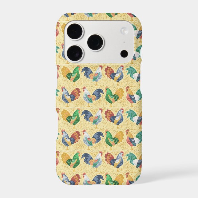 Retro Country Rooster Iphone Case (Back)