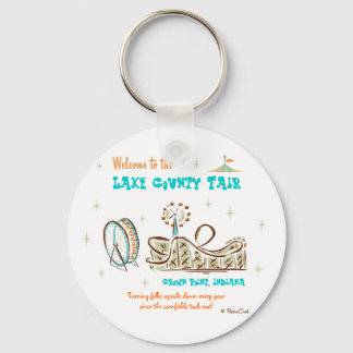 Retro 'County Fair' Keychain