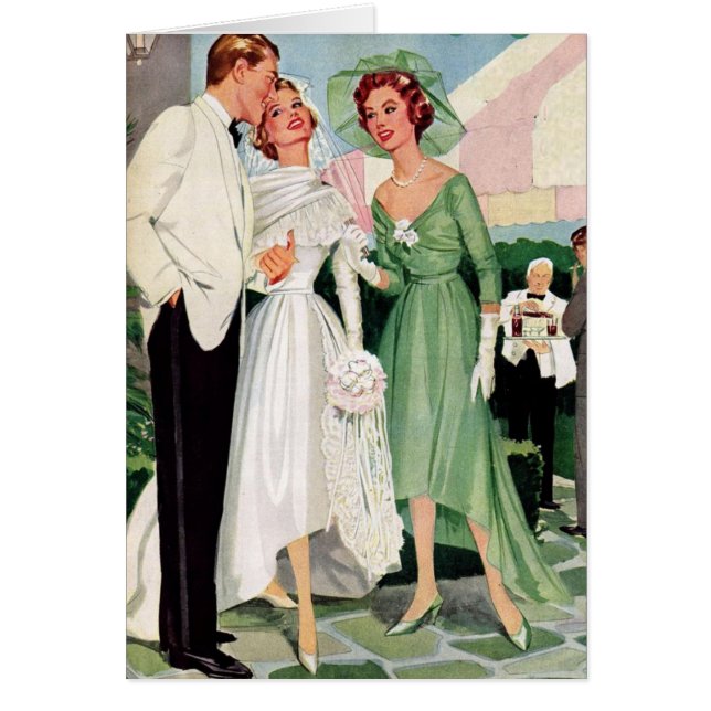 Retro Couple - It's All Over Once You Get Married, (Front)