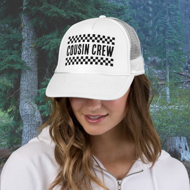 Retro Cousin Crew Matching Family Reunion Trucker Hat (Retro Cousin Crew Matching Family Reunion Trucker Hat
)