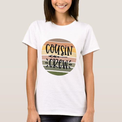 Retro Cousin Crew T_Shirt