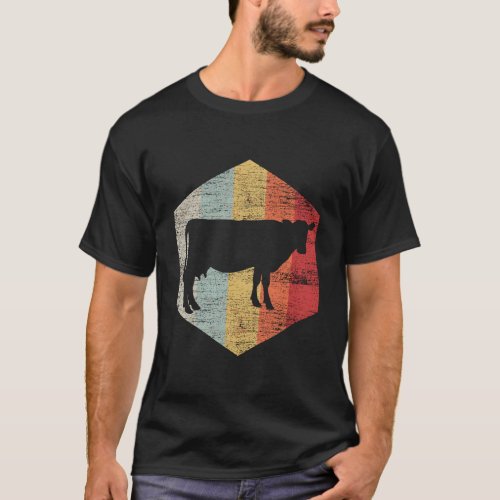 Retro Cow T_Shirt