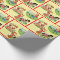 Cute Western Cowboy Pattern Baby Shower Wrapping Paper