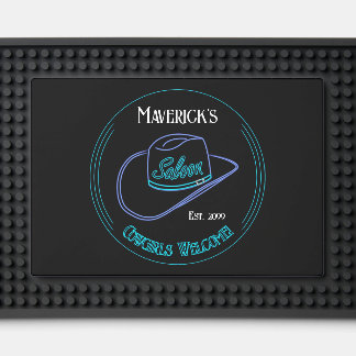 Retro Cowboy Saloon - Bar Mat