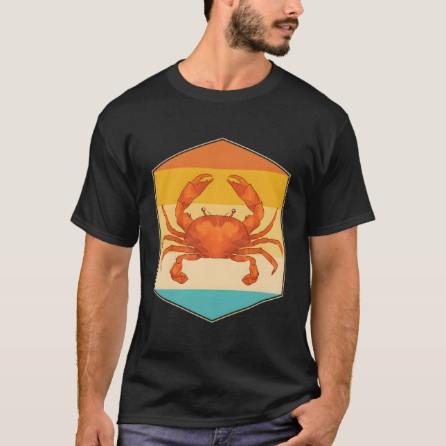 Retro Crab T-Shirt (Front)