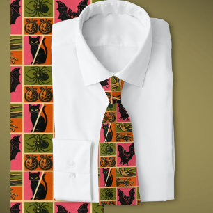 Retro Creeps Neck Tie