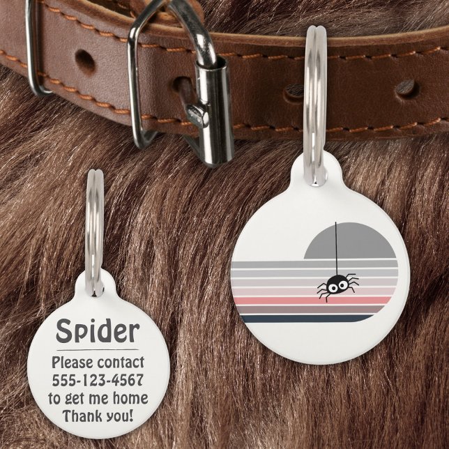 Retro Creepy Pet ID Tag (Creator Uploaded)
