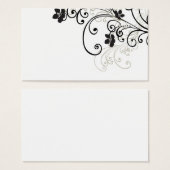 Retro curves Profile Card (Front & Back)