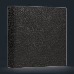 Retro Custom Black Leather 3 Ring Binder<br><div class="desc">This is an awesome abstract art gift featuring a leather texture that looks awesome. This makes the perfect gift for any occasion. 
 Add your own wording,  name,  favorite saying,  favorite quotes,  etc. to personalize this even more by clicking on the blue CUSTOMIZE IT button.</div>
