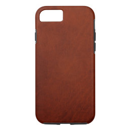 Retro Custom Leather iPhone 8/7 Case