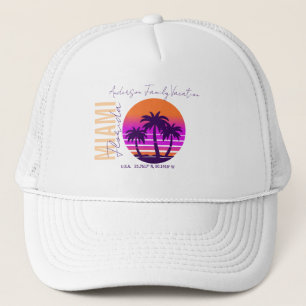 Retro Custom Vacation Hat