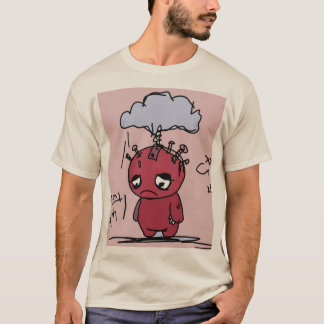 Retro Cute Abstract Expressionist Monster Graphic T-Shirt