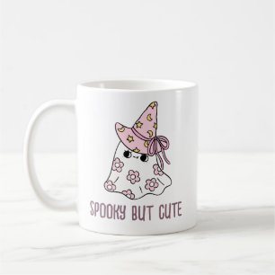 Retro Cute Girly Halloween Ghost Mug