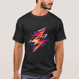 Retro Cyberbolt Graphic T-Shirt