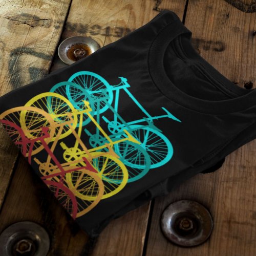 Retro Cycling Road Bike T_Shirt