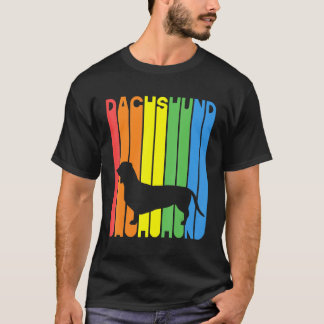 Retro Dachshund Owner Dog Owner Pet Hound Owner T-Shirt
