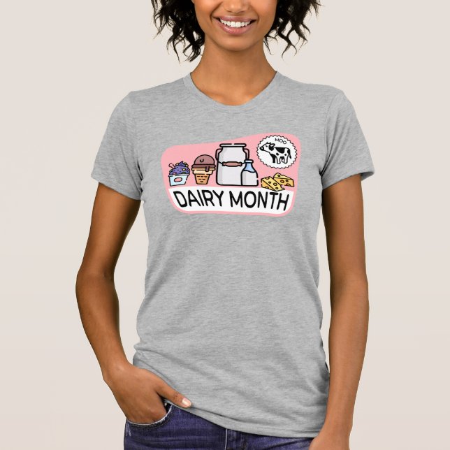 Retro Dairy Month T-Shirt (Front)