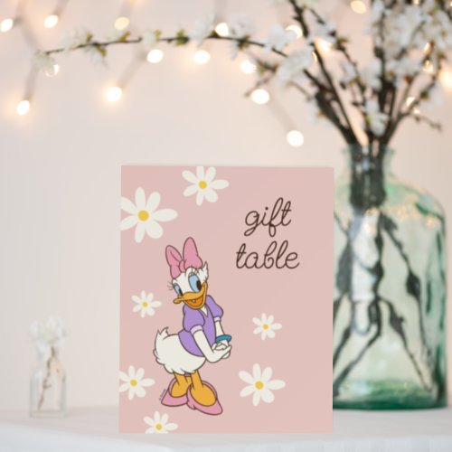 Retro Daisy Duck  Daisy Birthday Foam Board