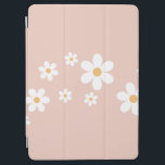 Retro Daisy Dusty Pink iPad Air Cover<br><div class="desc">retro daisy dusty pink iPad cover.</div>