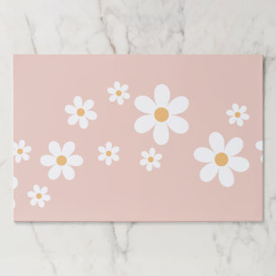 Retro Daisy Pink Placemat