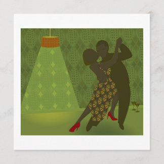 Retro Dance Invitation