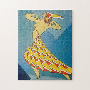 Retro Dancer Jigsaw Puzzle