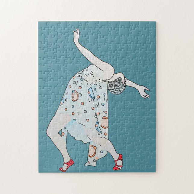 Retro Dancer Jigsaw Puzzle (Vertical)