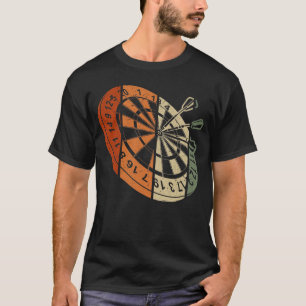 Retro Dartboard Bullseye Darts T-Shirt