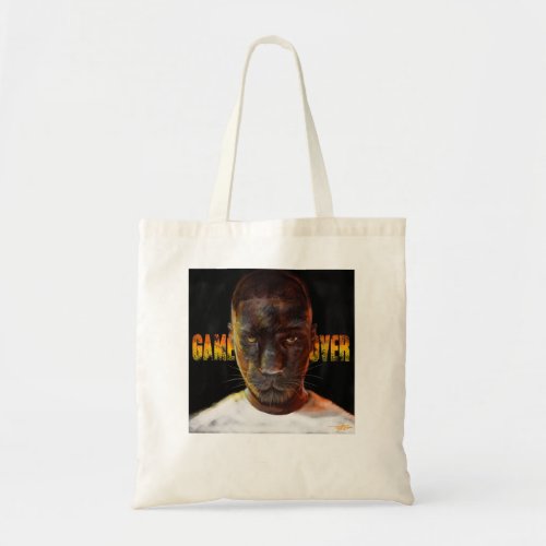 Retro Dave_ Game Over Merchandise I Love Rap Urban Tote Bag