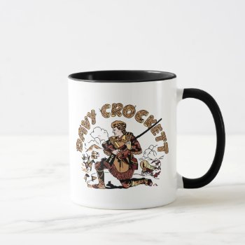 Retro Davy Crockett Mug by TomR1953 at Zazzle