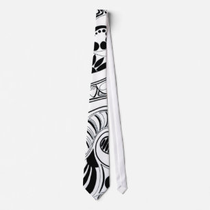 Retro Dazzle Doodle Necktie