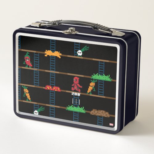 Retro Deadpool Taco Video Game Adult Lunchbox