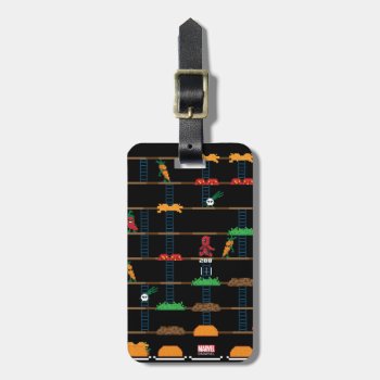 Retro Deadpool Taco Video Game Luggage Tag by deadpool at Zazzle