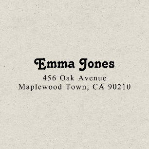 Retro Decorative Elegant Simple Self-inking Stamp