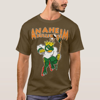 Retro Defunct Anaheim Bullfrogs Roller Hockey T-Shirt
