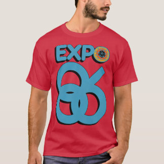 Retro Defunct Expo 86 Worlds Fair Vancouver Canada T-Shirt
