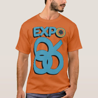 Retro Defunct Expo 86 Worlds Fair Vancouver Canada T-Shirt
