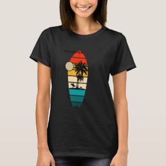 Retro Delaware Slaughter Surfboarders Surfers T-Shirt
