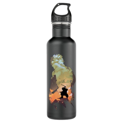 Retro Demon Anime Slayer Funny Sanemi Shinazugawa Stainless Steel Water Bottle