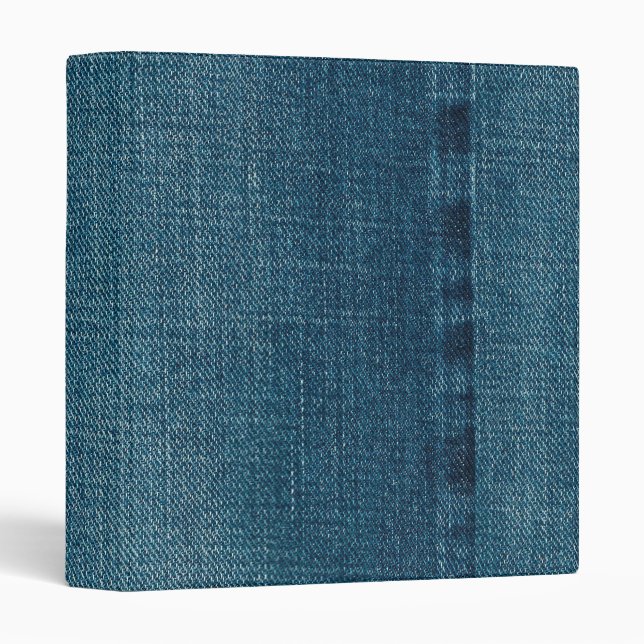 Retro Denim Texture Binder (Front/Spine)
