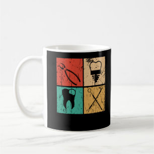 Retro Dentist Tools Dental Assistant Coffee Mug