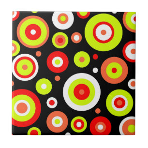 Retro design ceramic tile