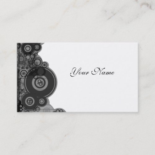 Retro Design  Profile Card Business Cards