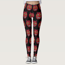 80's 1980's Retro Vintage Grunge Fashion Design Leggings