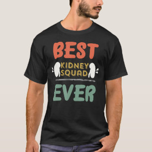 Retro Dialysis Technician Squad Kidney Team Nephro T-Shirt