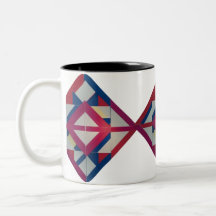 Retro Diamond Geometry – Bold Colorful 