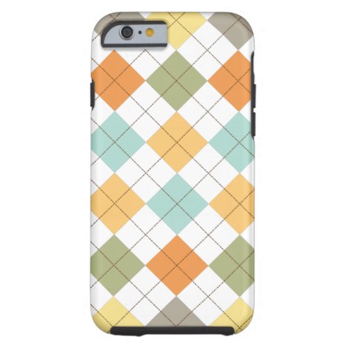 Retro Diamond Pattern iPhone 6 Case