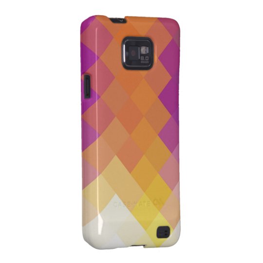 retro diamond seamless abstract art samsung galaxy SII case