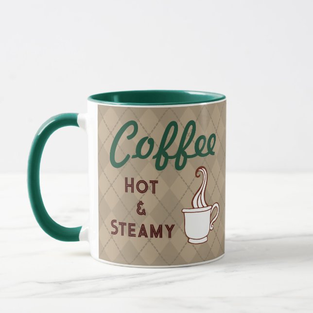Retro Diner Coffee Mug Gift (Left)