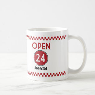 Retro Diner Coffee Mug -Retro Design -Vintage Mug